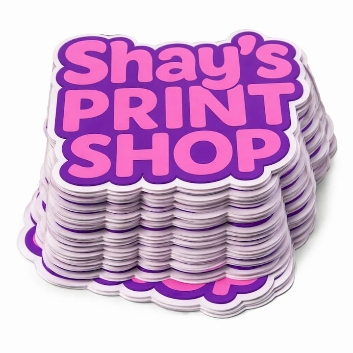 Custom Stickers | Die Cut, Circle & Square | Glossy or Matte | 3" | 10–1000 Pack