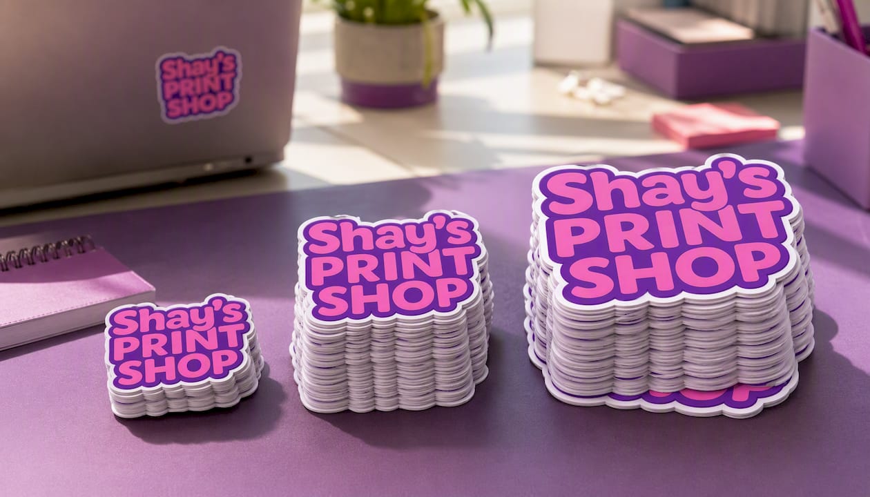 Custom Stickers | Die Cut, Circle & Square | Glossy or Matte | 3" | 10–1000 Pack