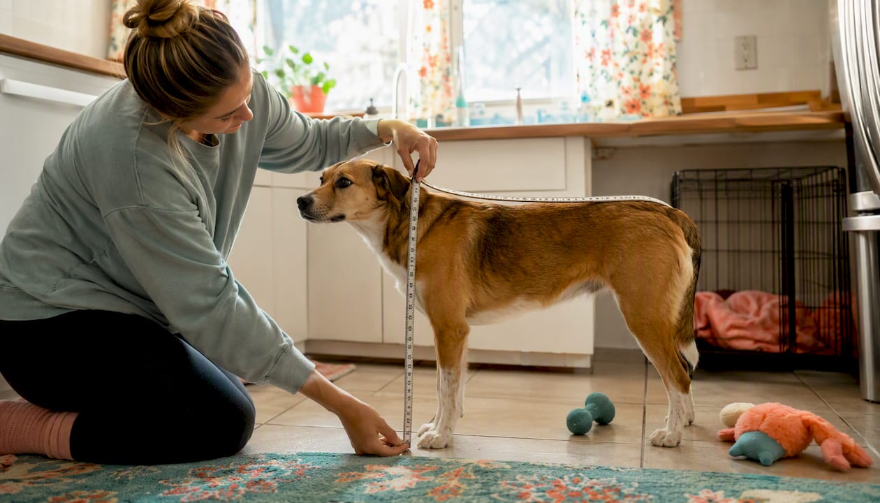 Dog crate size guide: how to measure and buy right