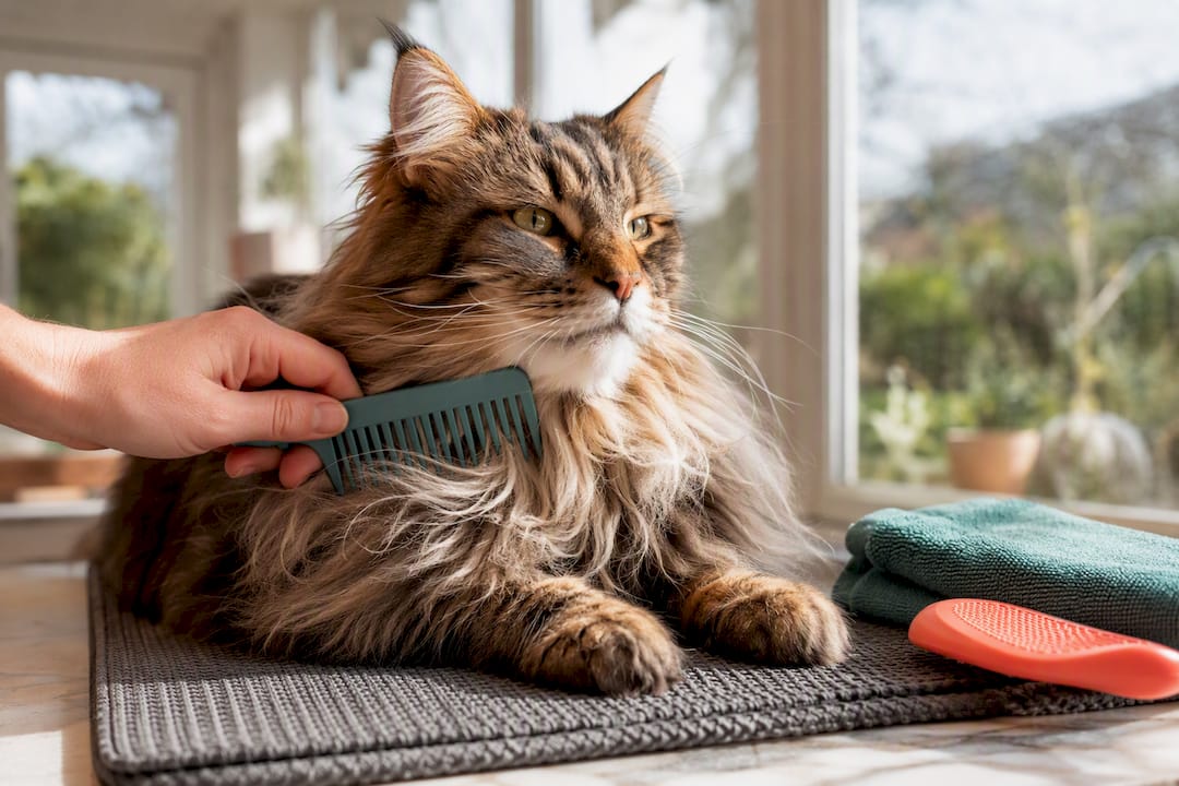 5–10 Minute Maine Coon Grooming Routine Owners Use to Stop Mats