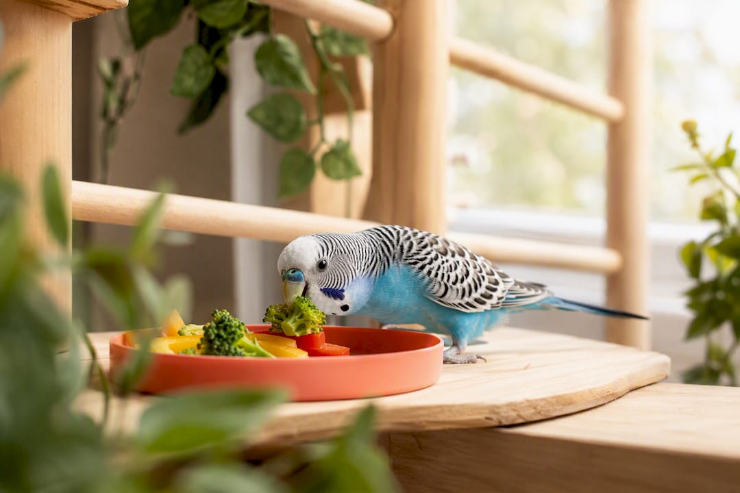 60–80% Pellets: Budgie Safe Foods for UK Owners