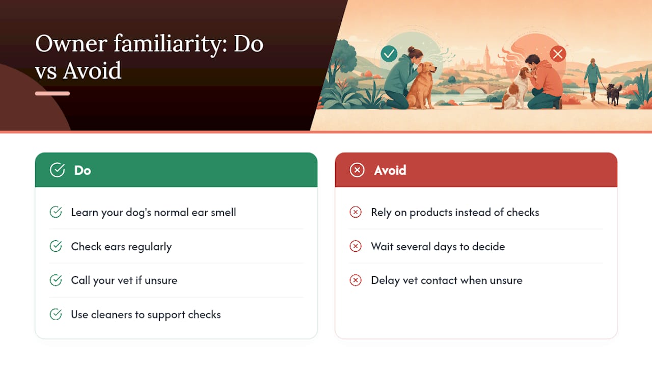 Why owner familiarity matters more than any product — overview diagram