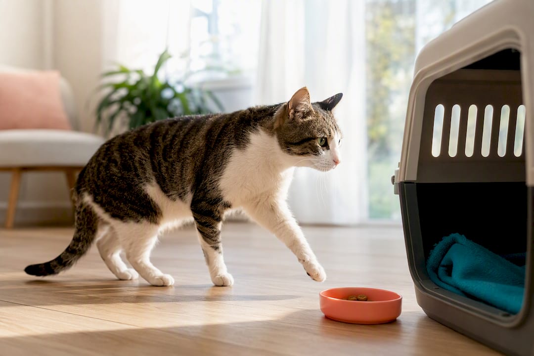 Calmer Vet Trips for UK Cats: Charity and Vet Carrier Training Steps