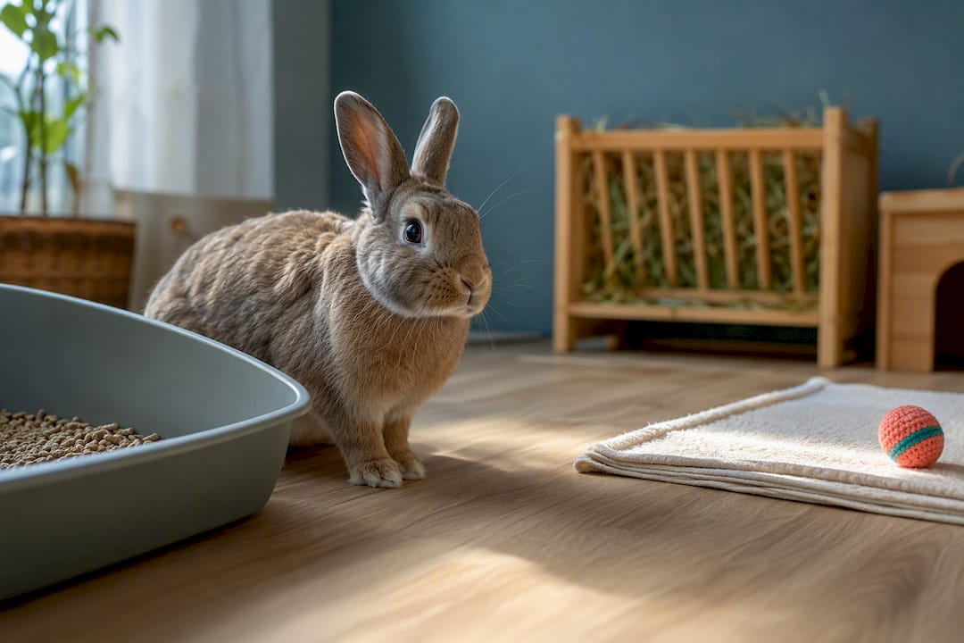 Neuter, Right Box, Hay: Vet Backed 4 Week UK Rabbit Litter Training