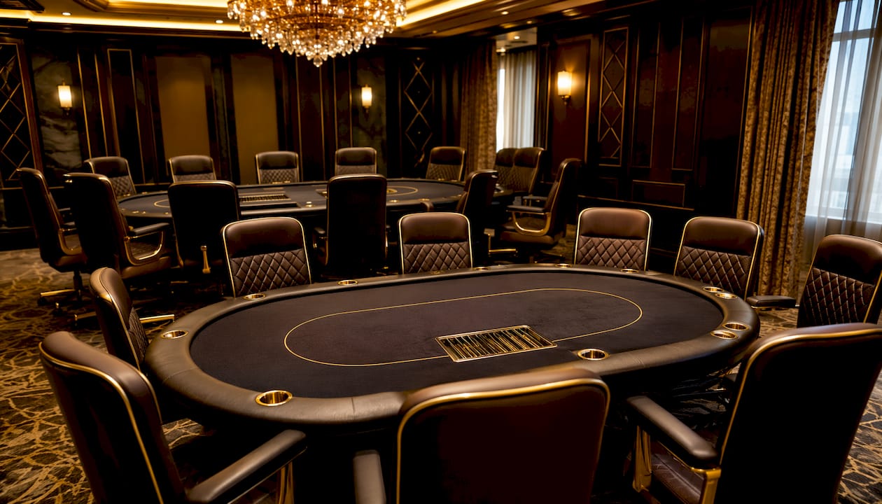 Seating chart display guide for poker tournament directors