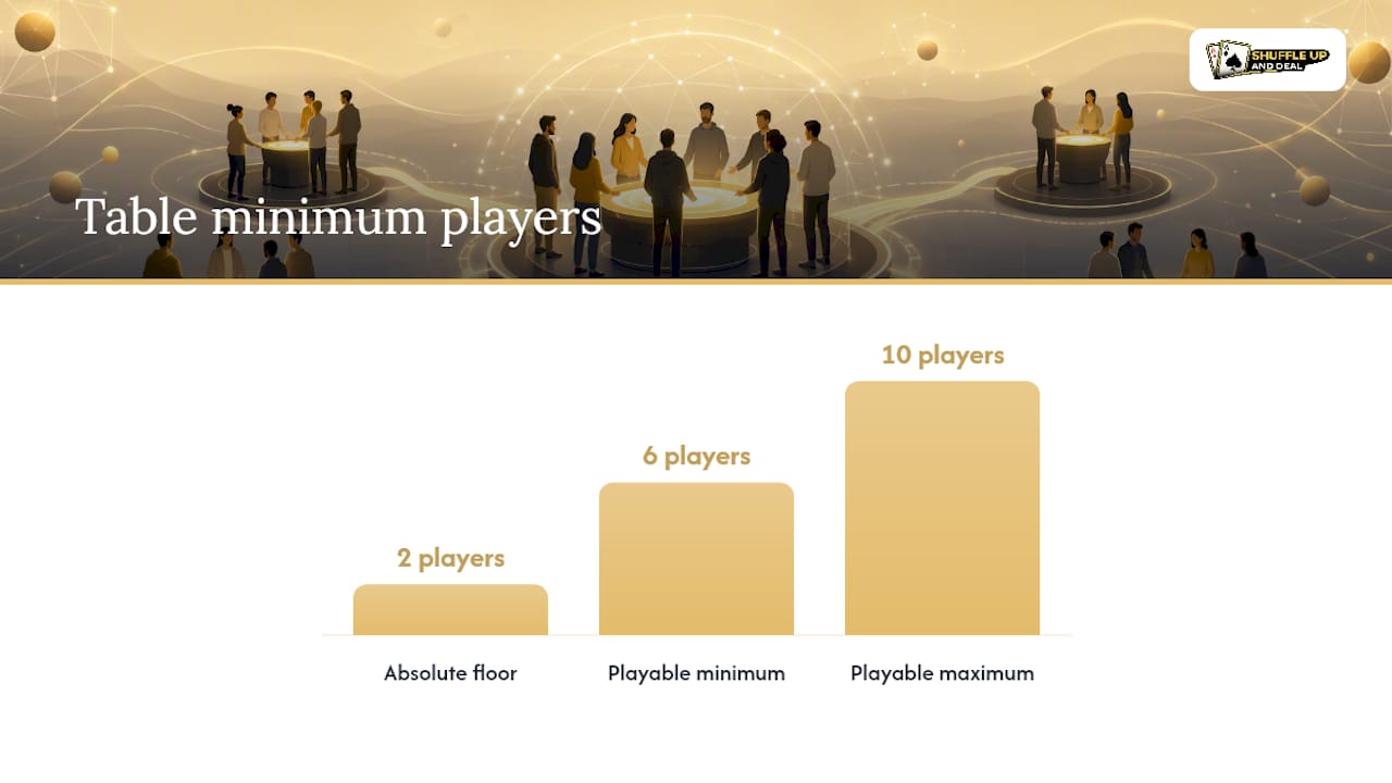 What counts as "table minimum players" in a tournament? - overview diagram