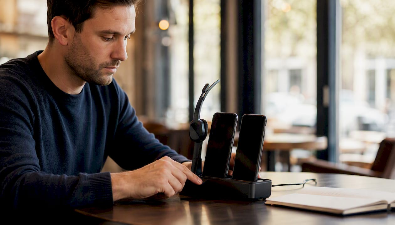 Devices arranged for multichannel sales outreach