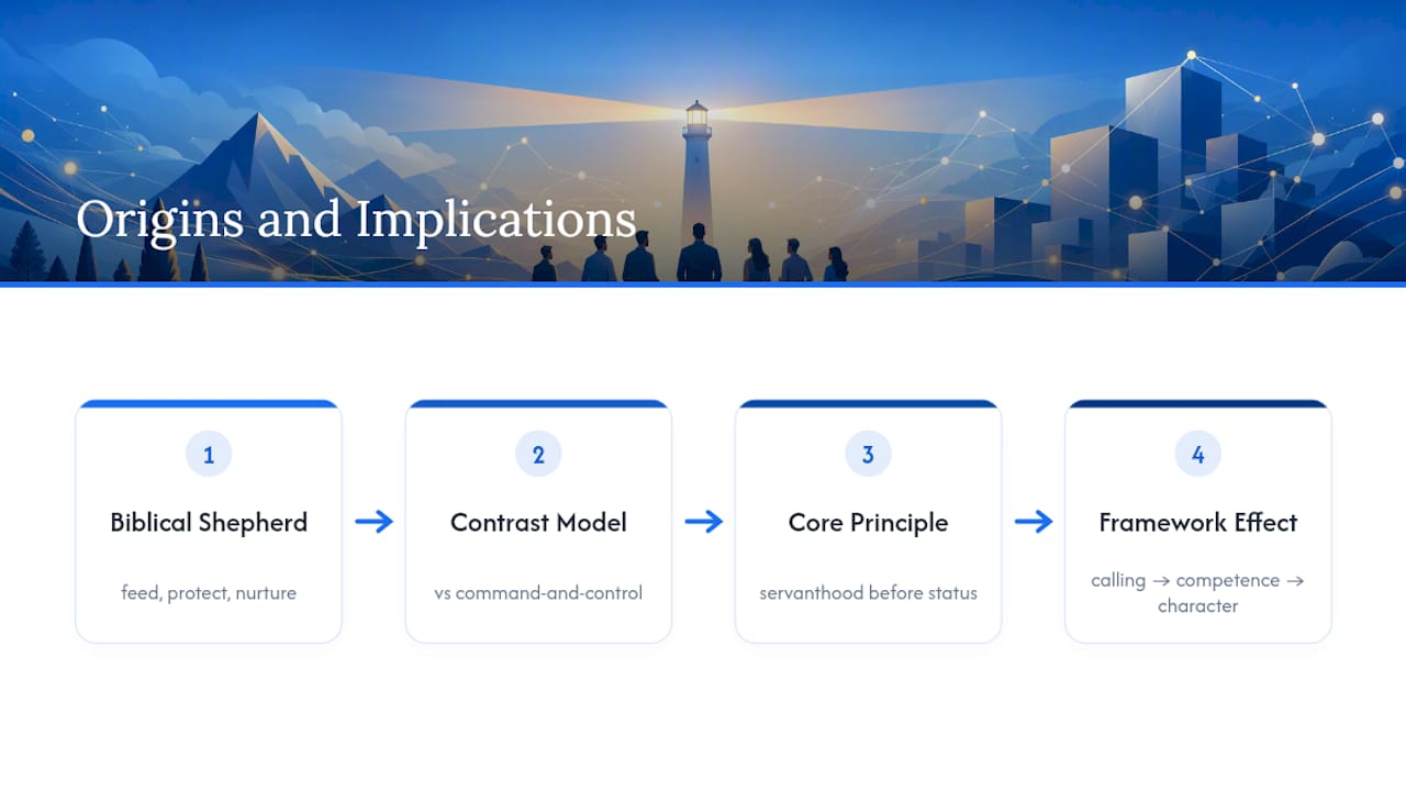 Where This Framework Actually Comes From — overview diagram