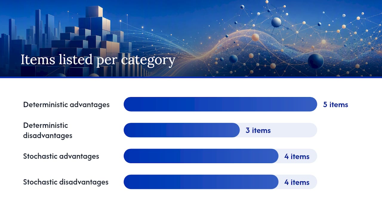 Advantages, disadvantages, and when to choose each approach — overview diagram