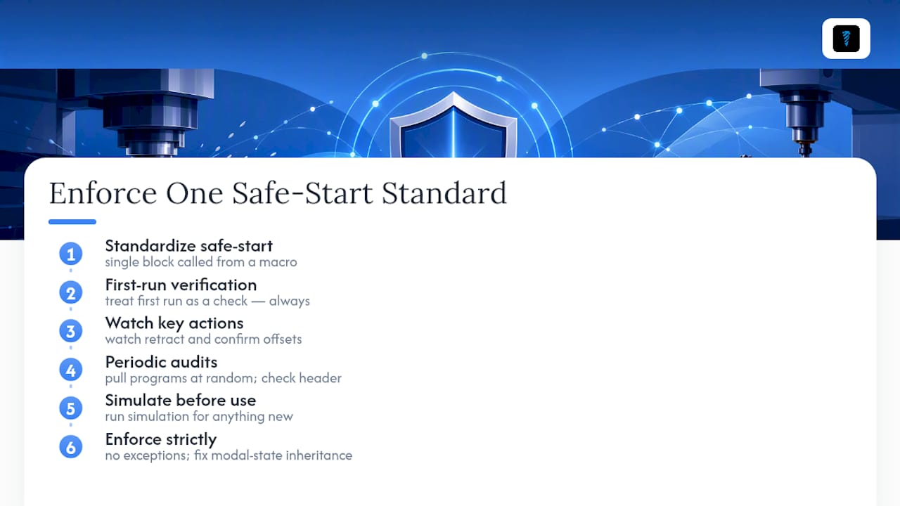 Author's Recommendation: One Standard, Enforced — overview diagram