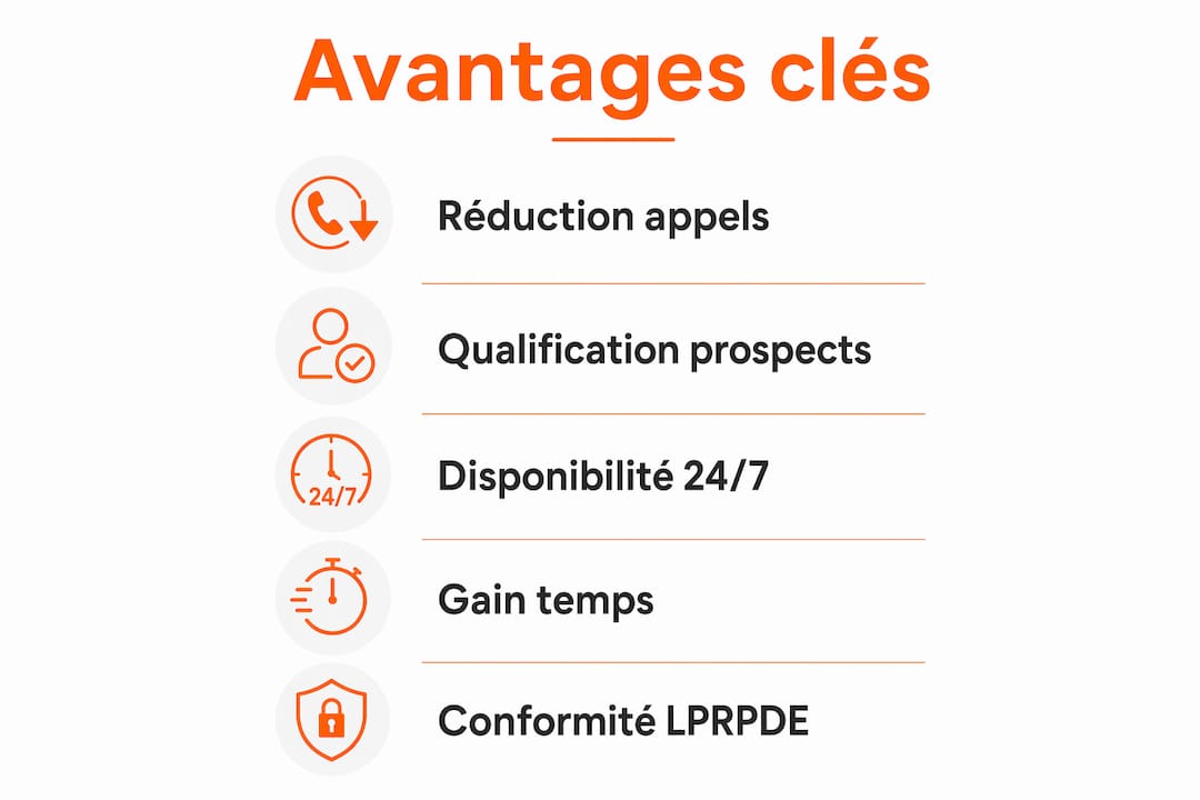 Découvrez en un coup d'œil tous les atouts d'une solution d'accueil basée sur l'IA grâce à cette infographie.