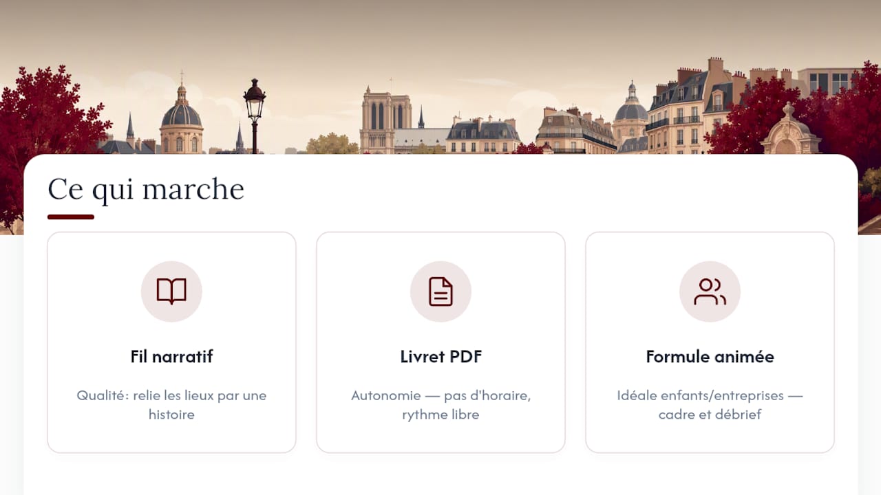 Ce que l'expérience apprend vraiment sur ce type de sortie — overview diagram