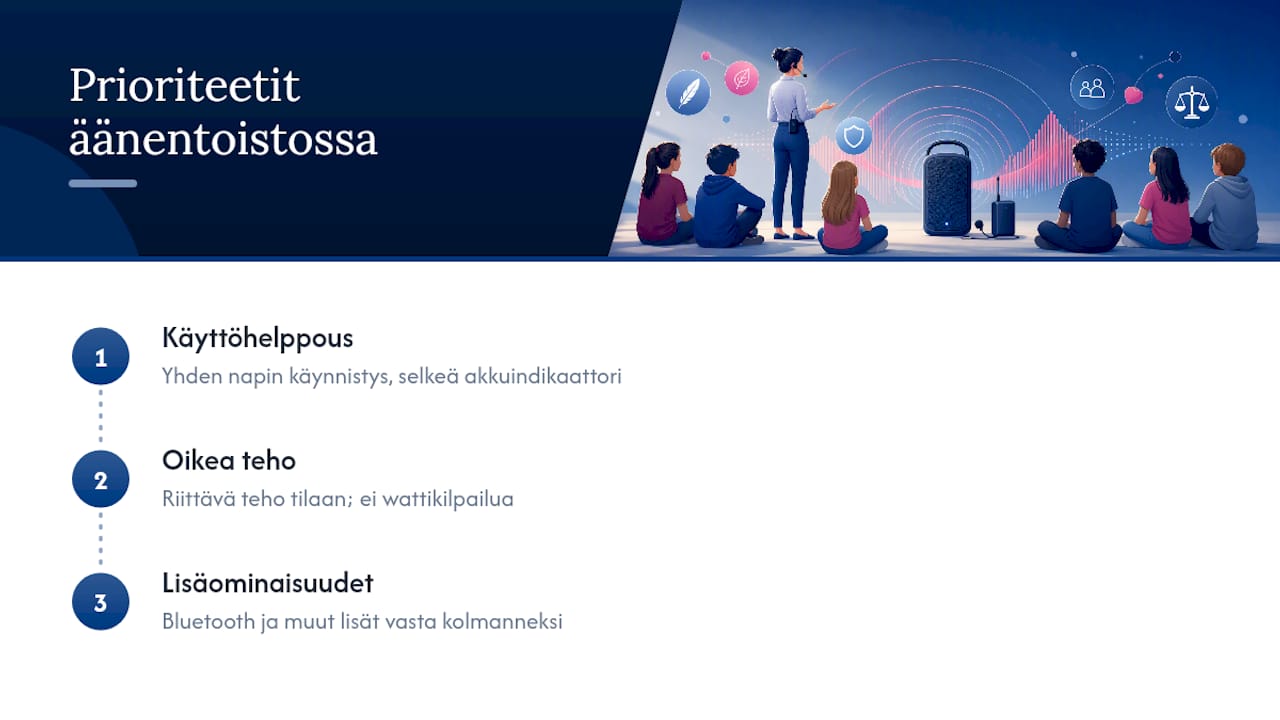 Mitä tämä opas sanoo ja mitä yleisohjeet unohtavat — overview diagram