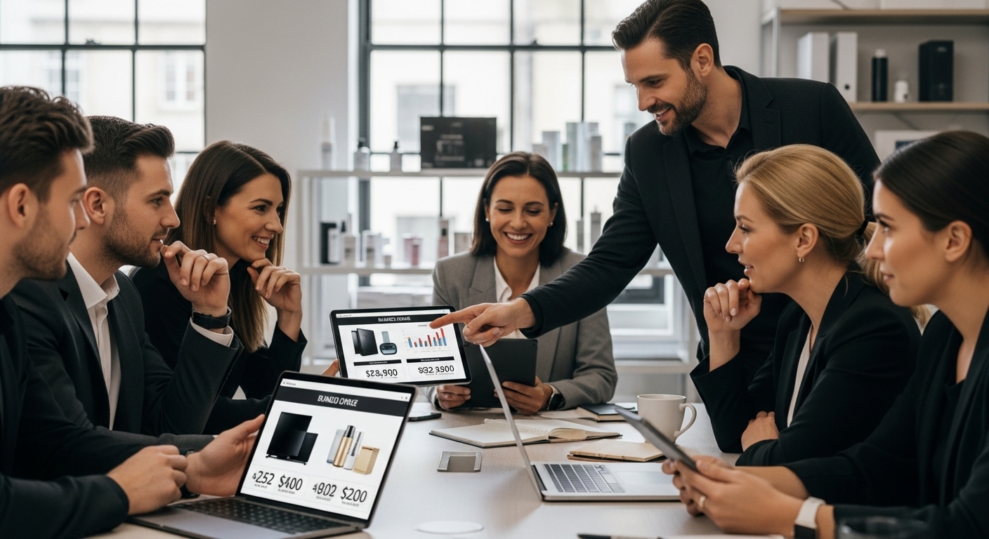 bundle pricing strategy, e-commerce teamwork, product bundling