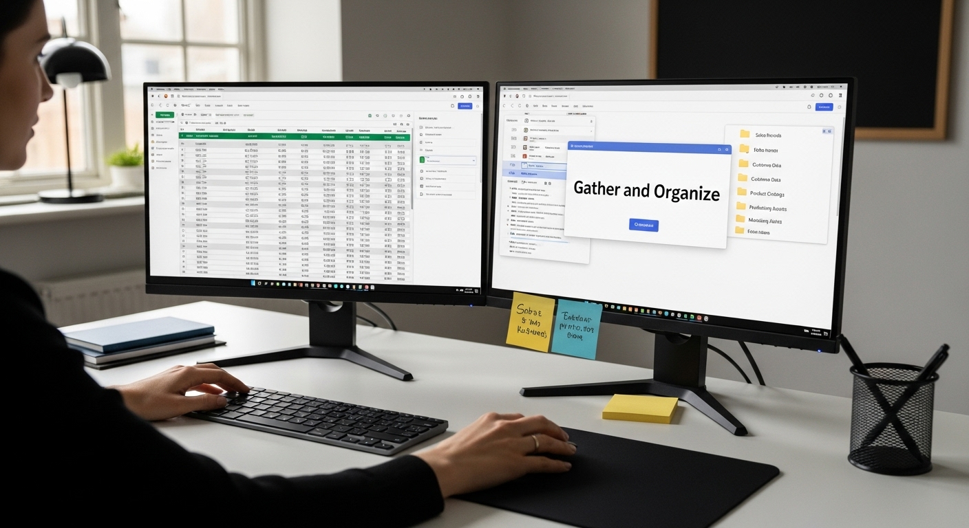 organizing e-commerce data