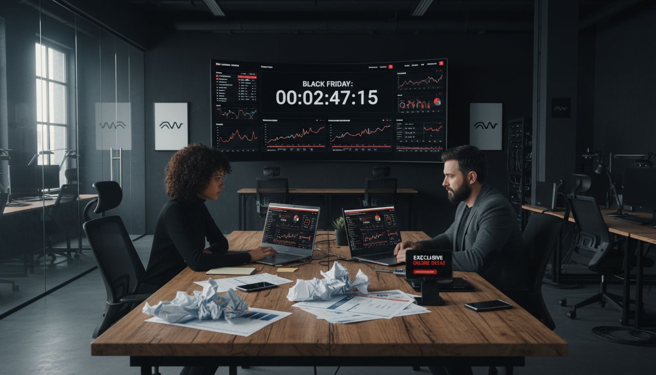 Black Friday strategy workspace