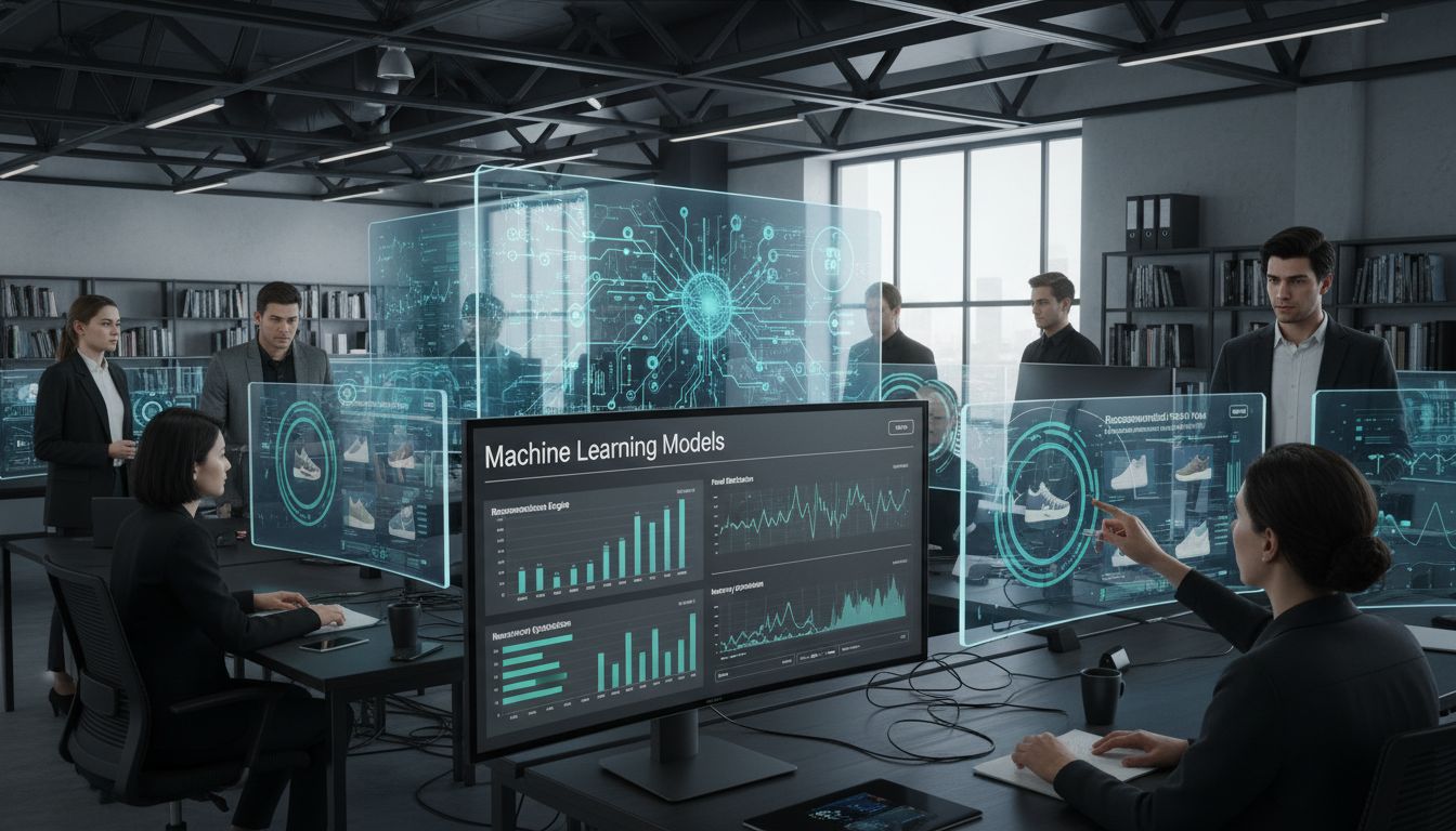 Ecommerce team using advanced AI techniques