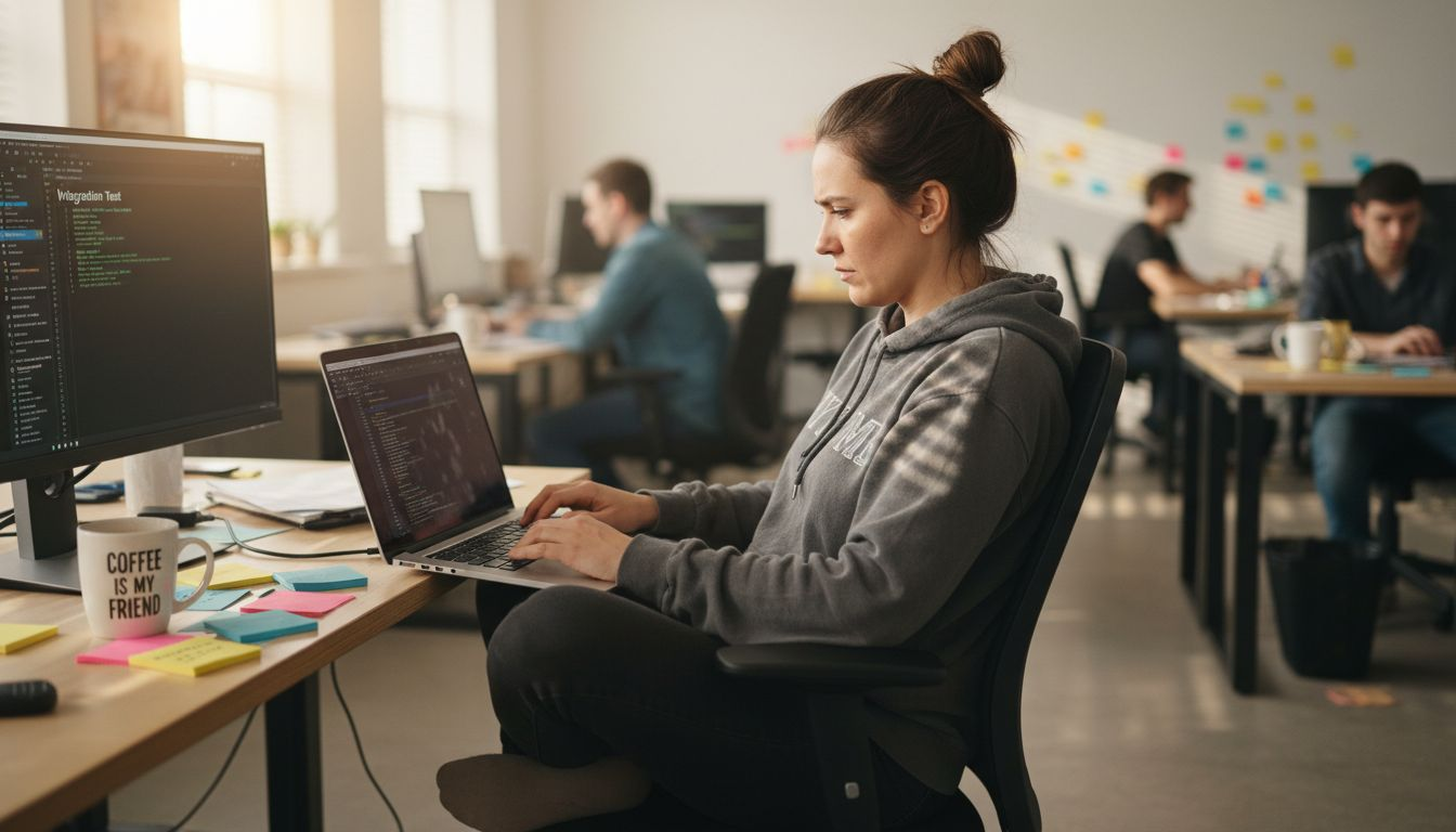 Developer coding integration for commerce platform