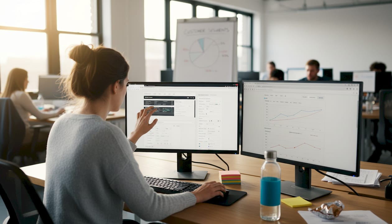 Marketer reviews AI-powered customer segmentation