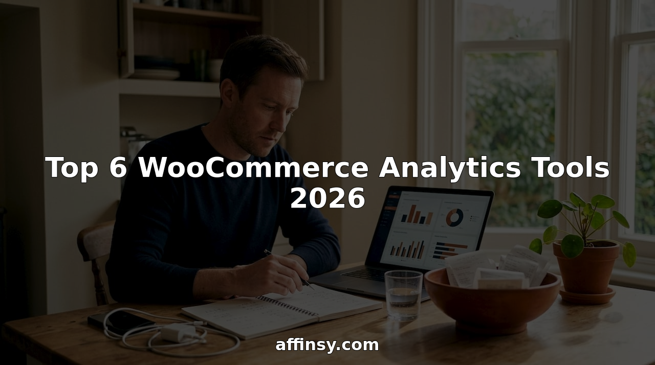 Ecommerce manager working at home office table