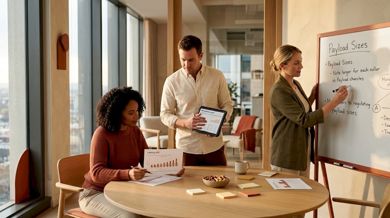 Analytics team reviews MCP performance metrics