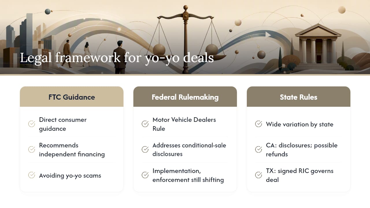 Patchwork of legal protections for yo-yo financing