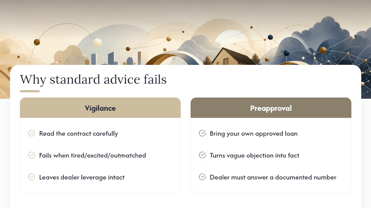 Why the Standard Advice on This Topic Falls Short — overview diagram