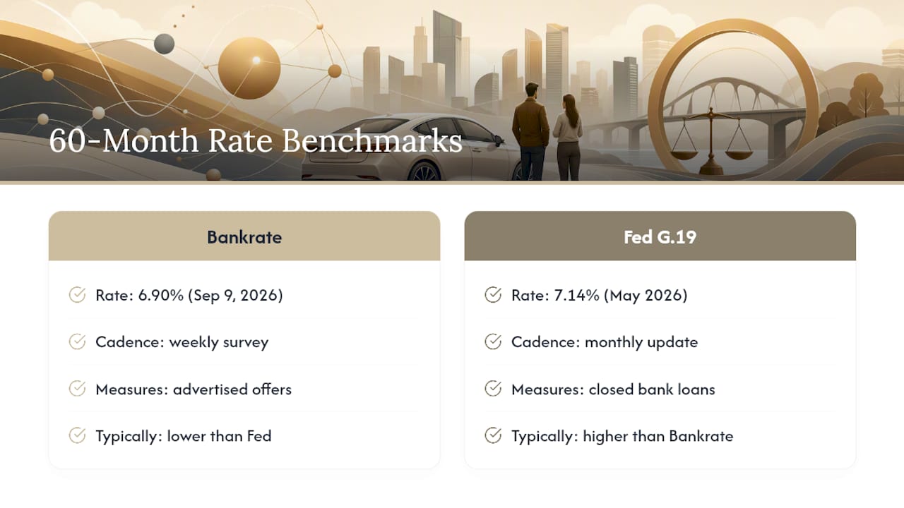 What Are Current 60-Month Auto Loan Rates? — overview diagram