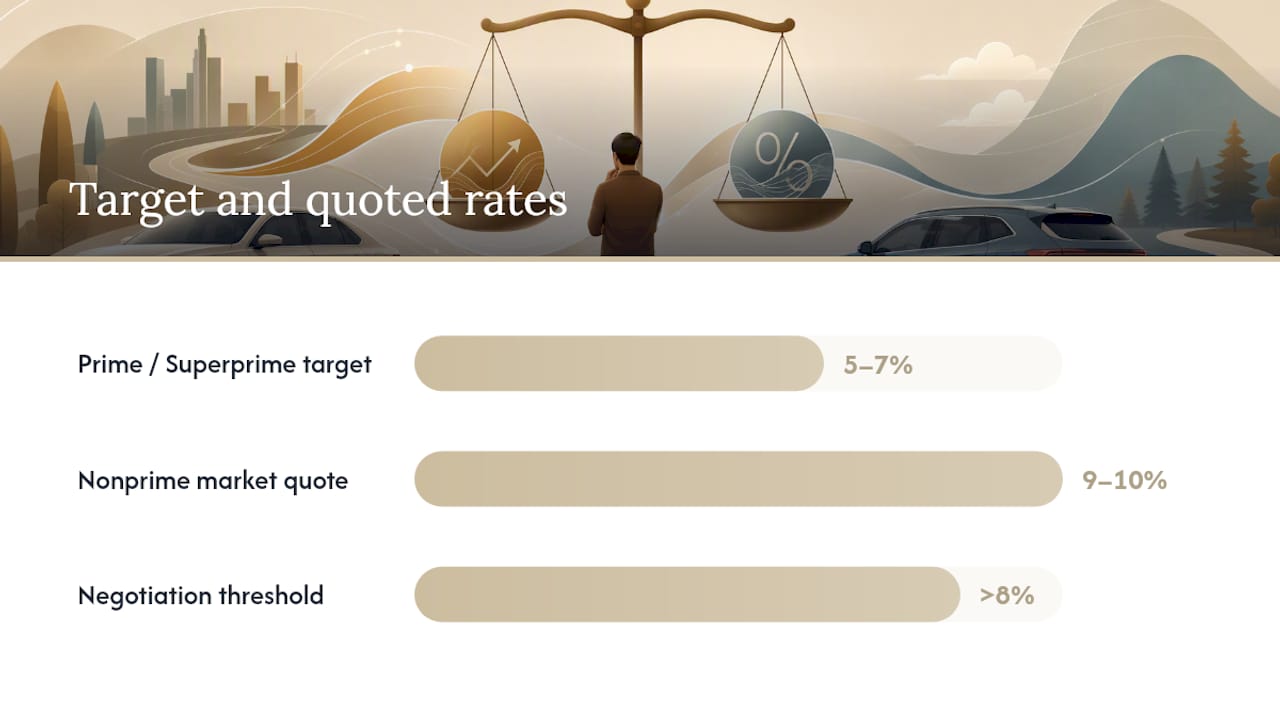 How To Shop And Negotiate If You're Quoted 9% — overview diagram