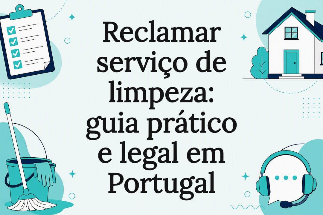 How to complain about a cleaning service: practical and legal guide in Portugal