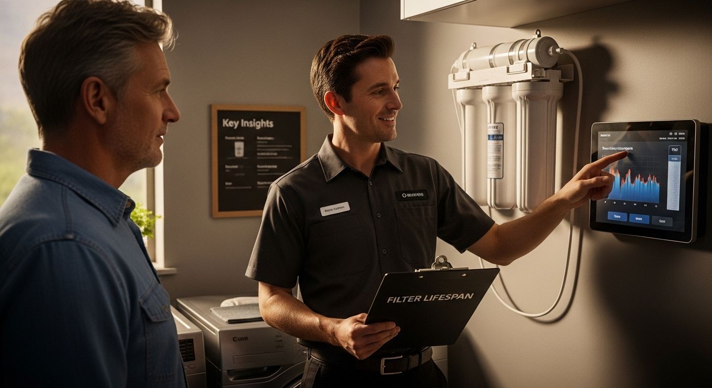 water filter maintenance technician