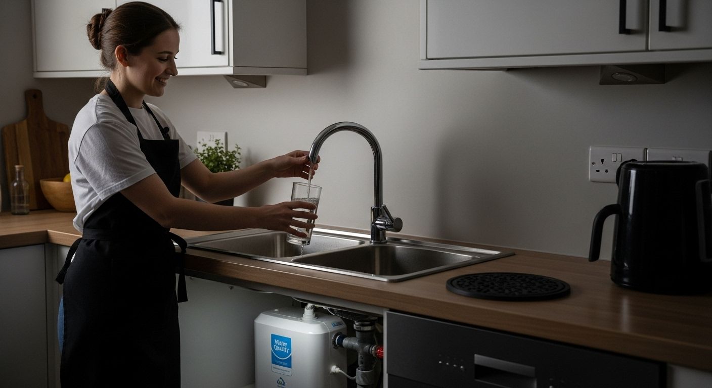 under-sink water filter lifestyle