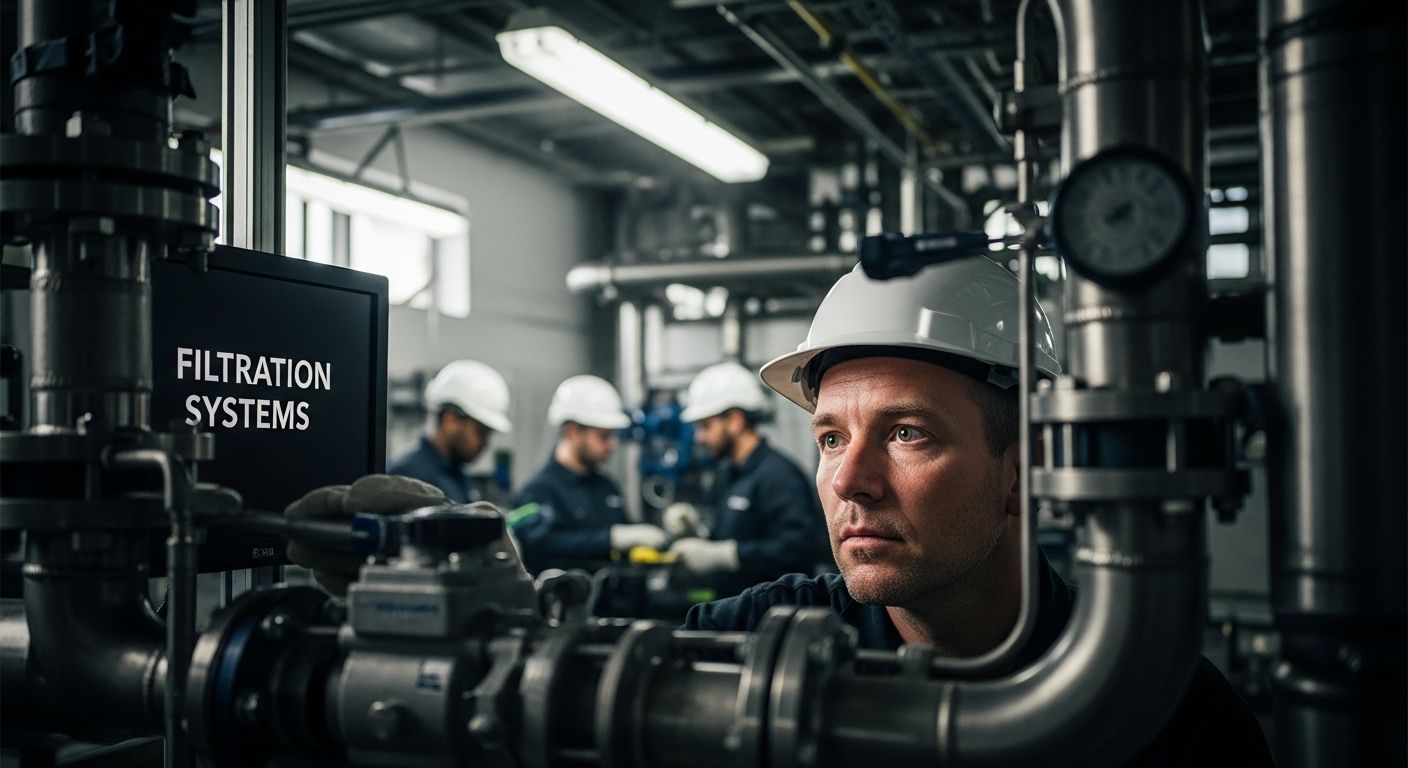 industrial filtration systems workplace