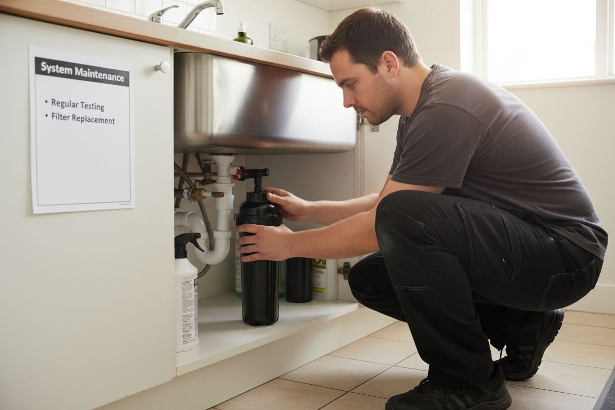 home water filter maintenance