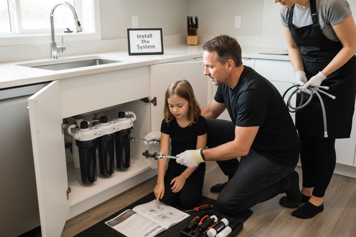 install water purifier