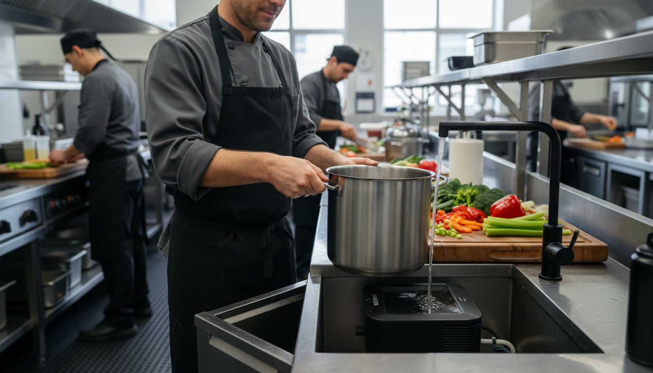 commercial kitchen water filtration