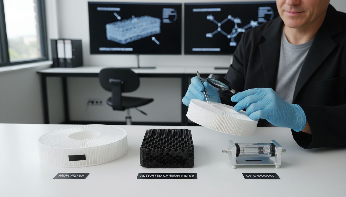 air filter components