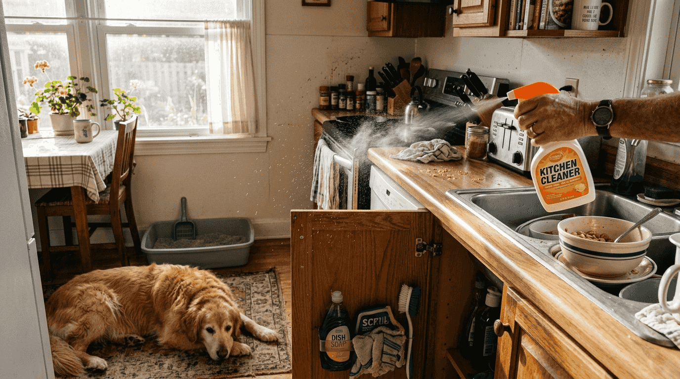 Everyday household sources of indoor pollutants