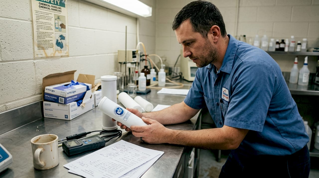 Lab compares certified and uncertified filters