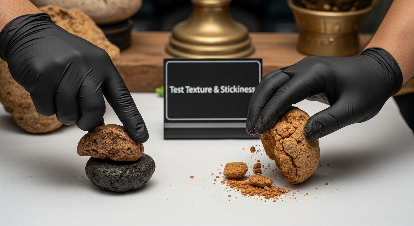 moonrock texture stickiness demonstration