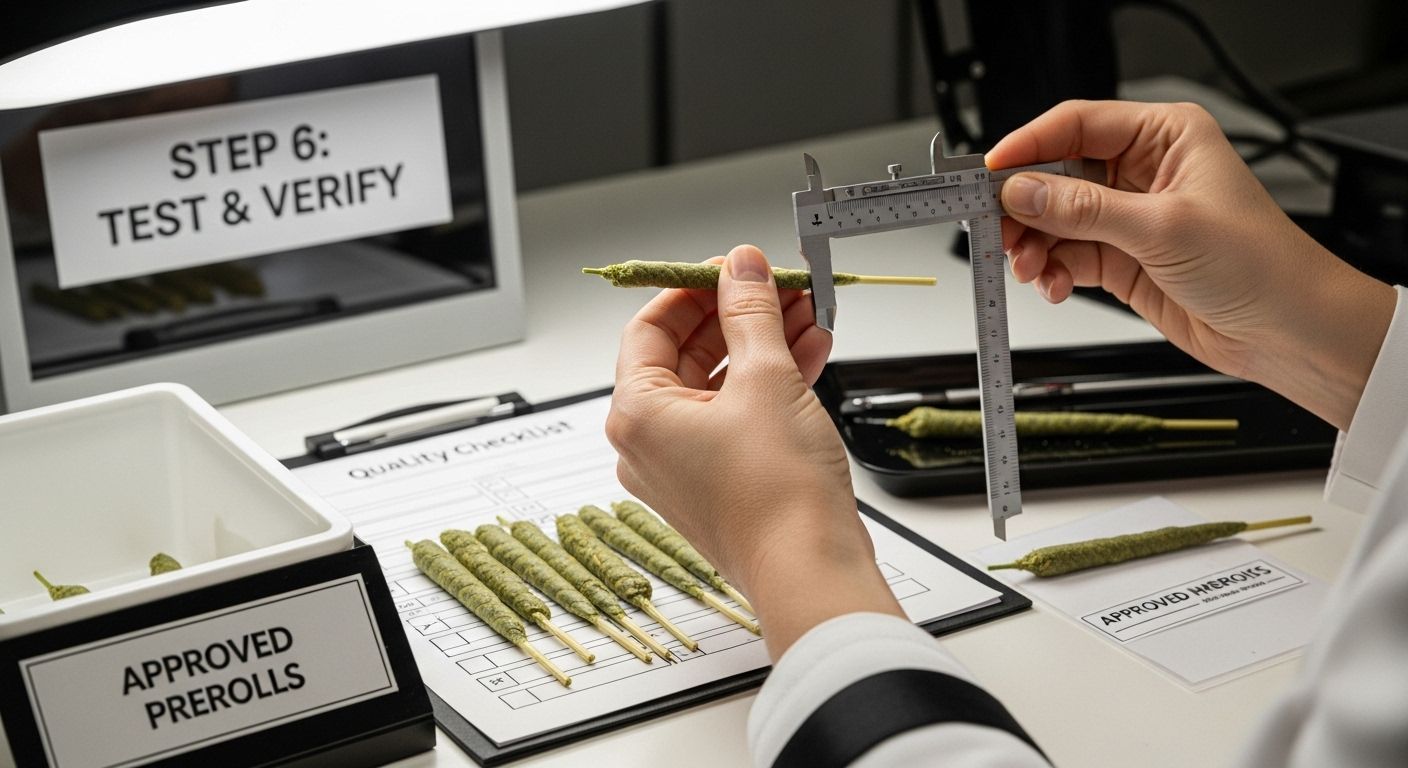 preroll quality inspection process