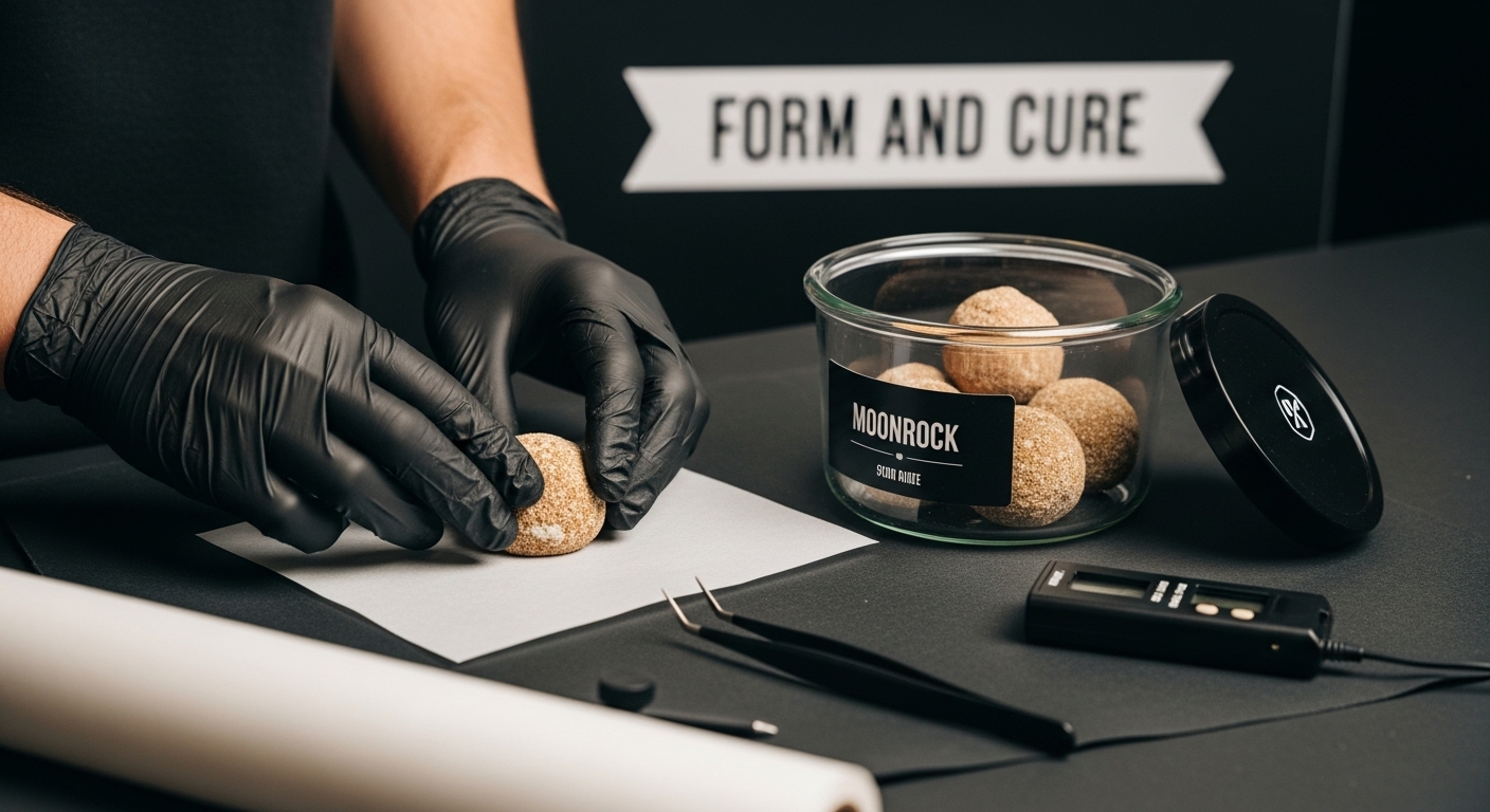 moonrock curing hands-on