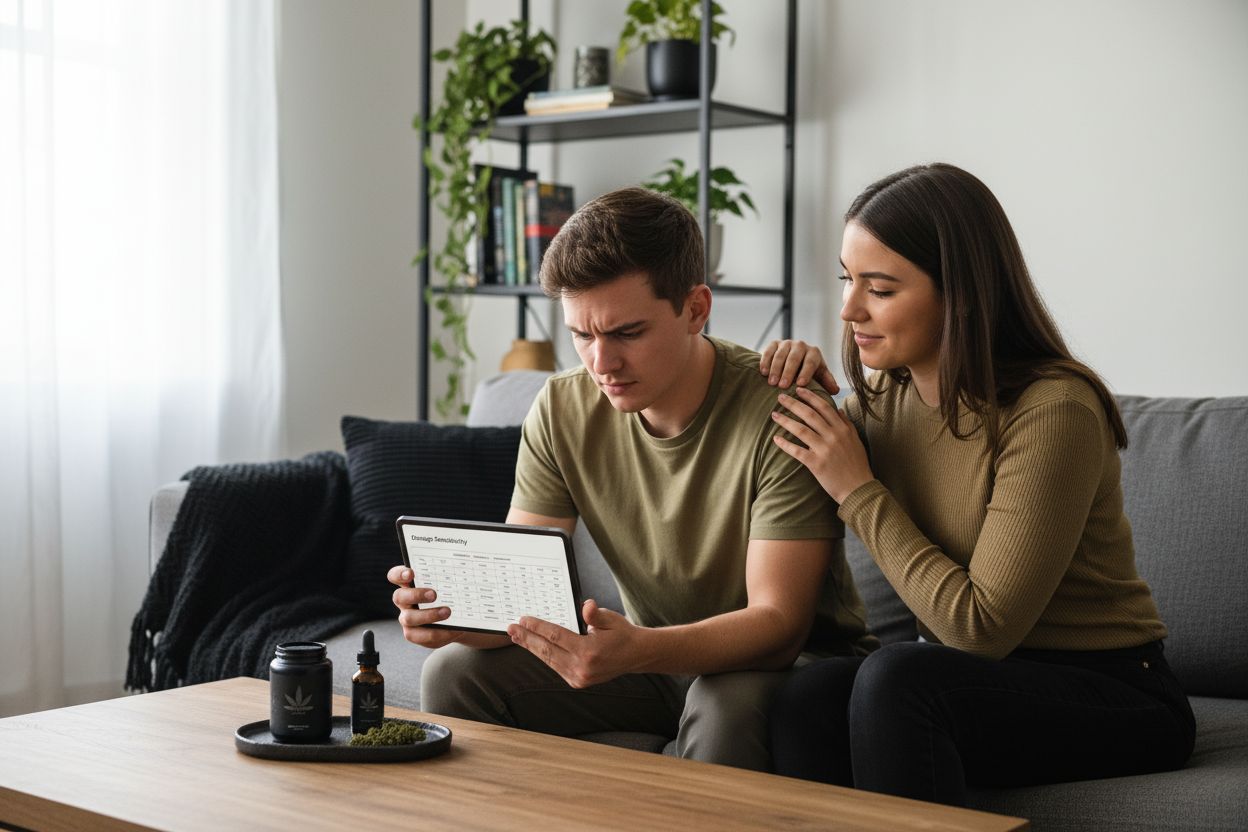 cannabis dosage sensitivity