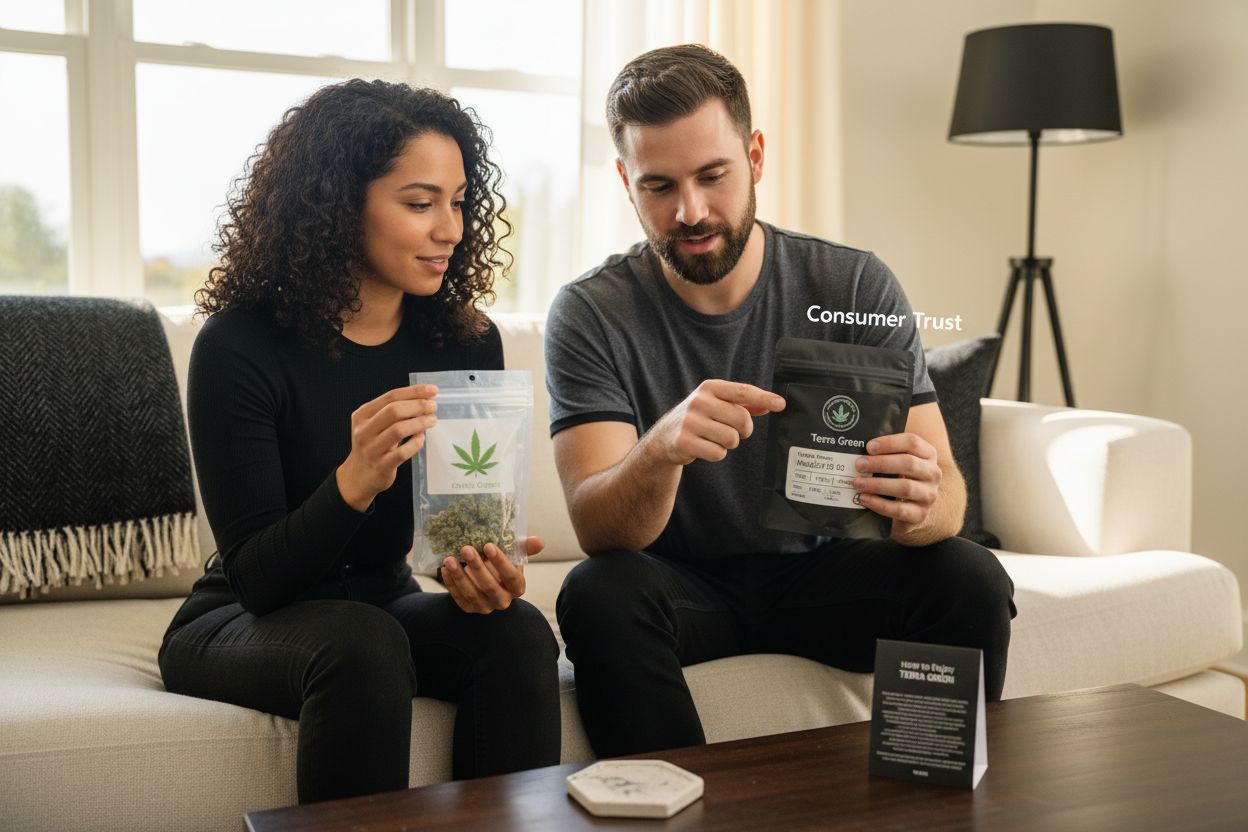 cannabis branding trust