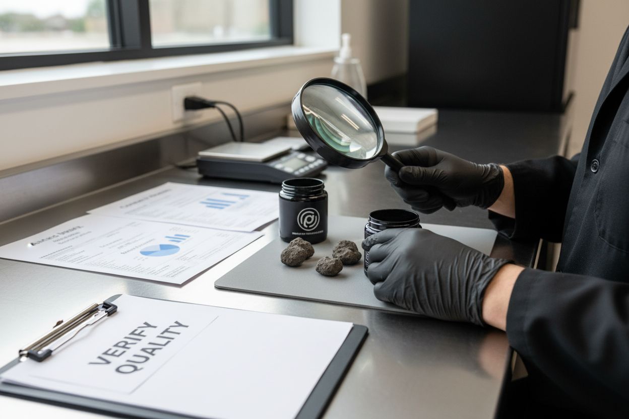 moonrock quality verification