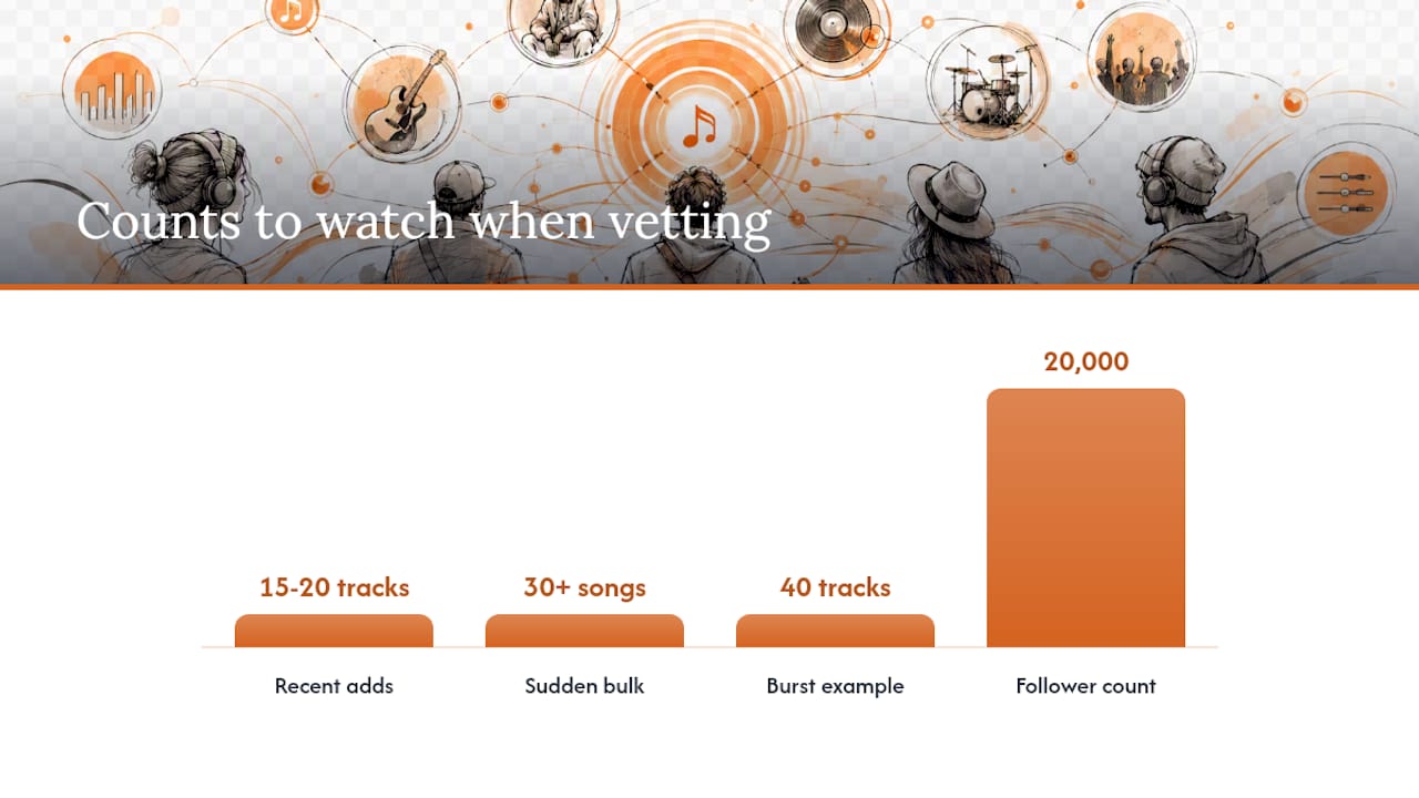 How Do You Vet Genre-Matched Curators and Avoid Fakes? — overview diagram