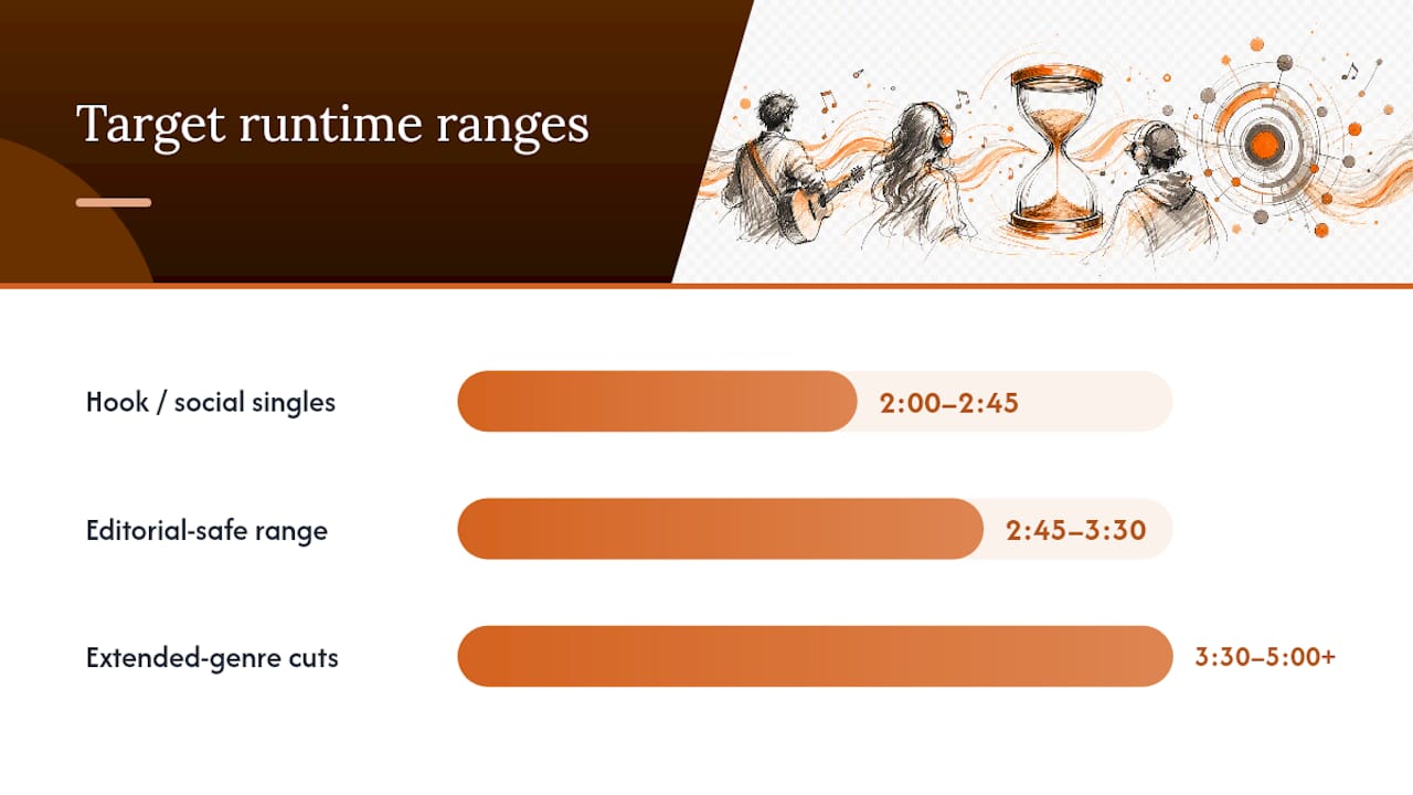 What Runtime Range Should You Target by Genre and Goal? — overview diagram