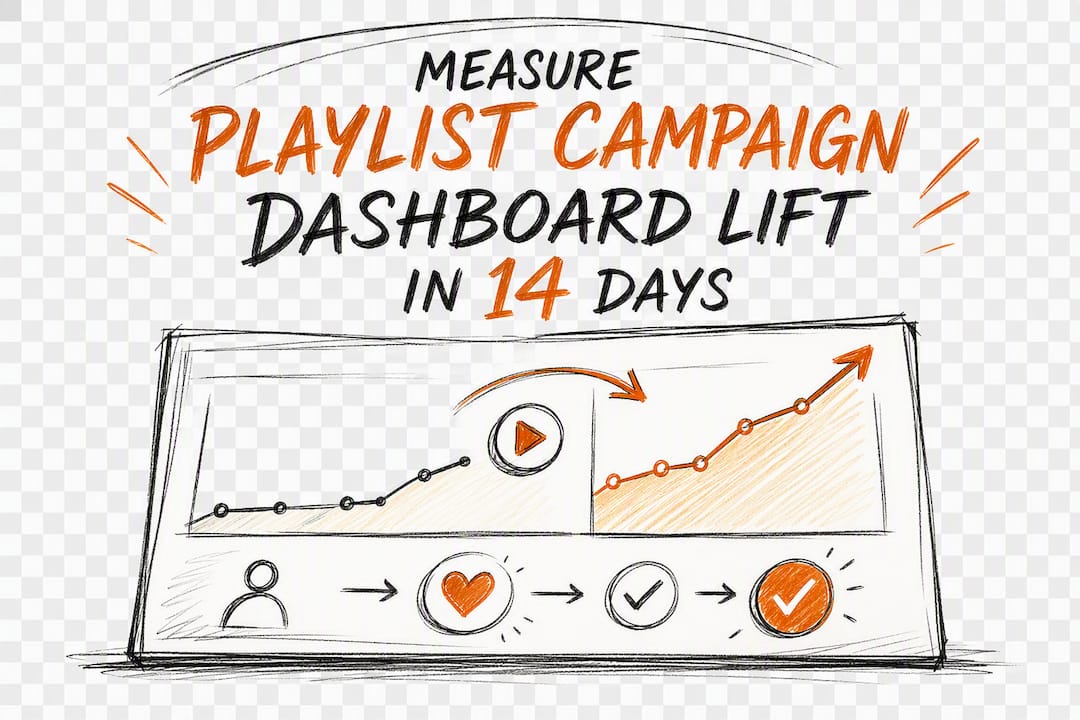 Measure Playlist Campaign Dashboard Lift in 14 Days for Indie Artists