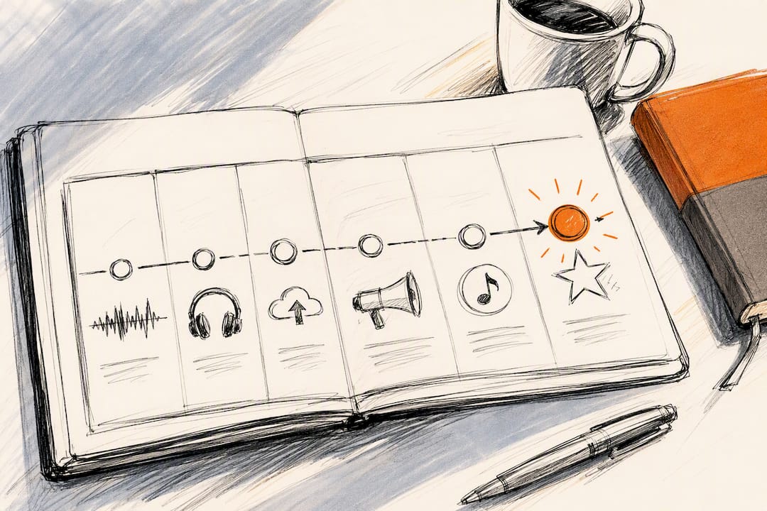 Date Based Release Day Plan for Indie Artists, 2–4 Week Curator Window