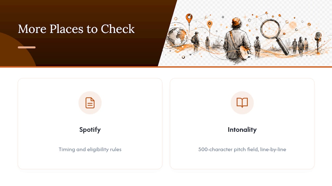 A Few More Places to Check — overview diagram